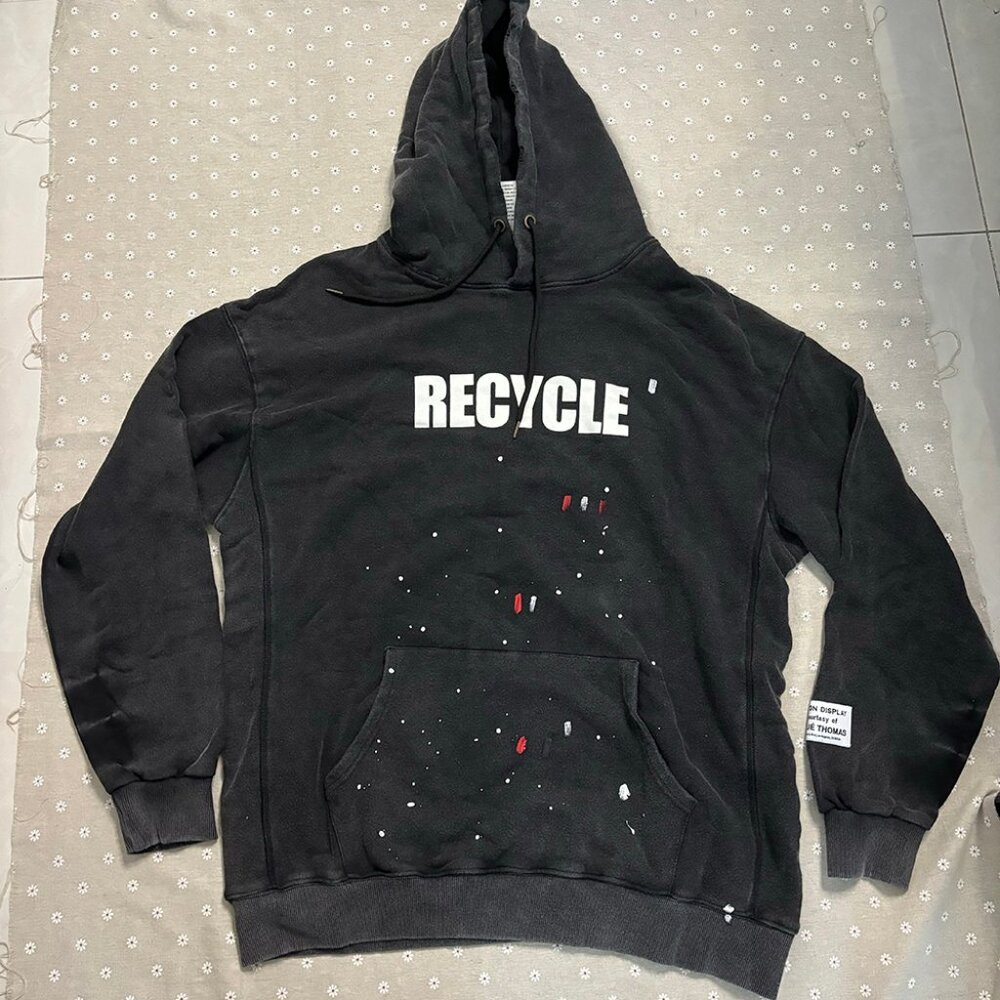 Gallery Dept. 90s Recycle Hoodie Black